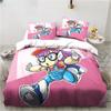 Новый милый мультяшный аниме комплект постельного белья DR Slump Arale King Twin Double Микрофибра Полиэстер Пододеяльник