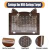 Cartoon Cat Money Saving Box Wooden Money Storage Bank Coin Storage Box  for Adults and children