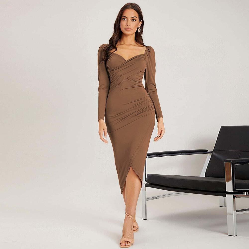 New Year Summer Vacation Beach Music Festival Commuting Work Comfortable Sexy Elegant Women'S Fashion Printed Dress