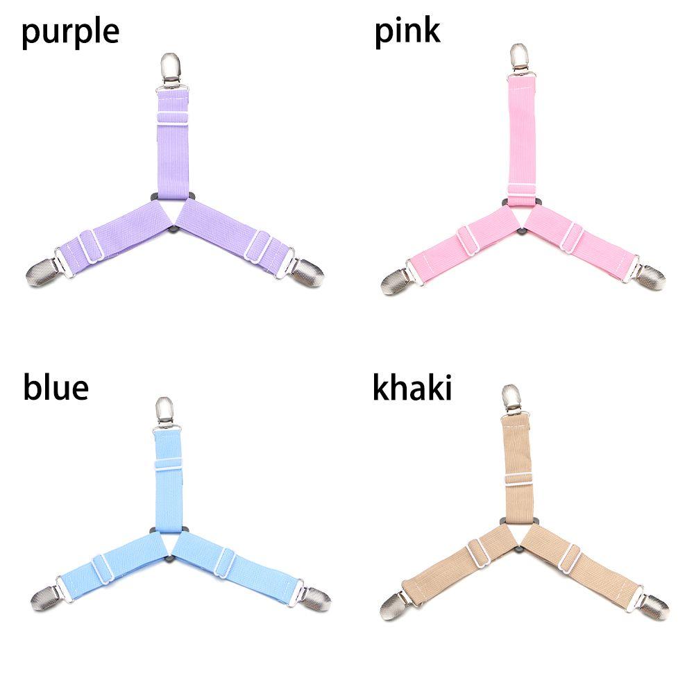 Держатель Зажимы Подтяжки Фиксатор Одеяла Эластичный Пояс Застежка Матрасный Зажим Пряжка для Простыней