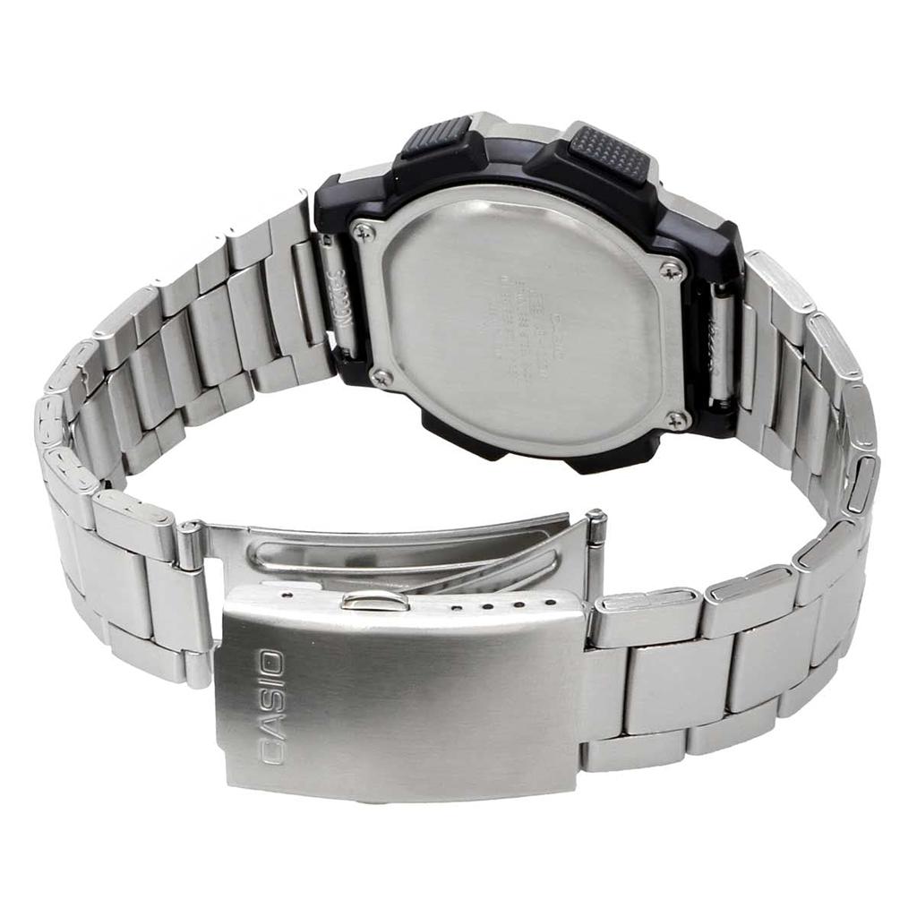 Casio Часы цифровые мирового времени Overseas Model Metal Band Silver [Casio] Мужские AE-1000WD-1AV [Товар]