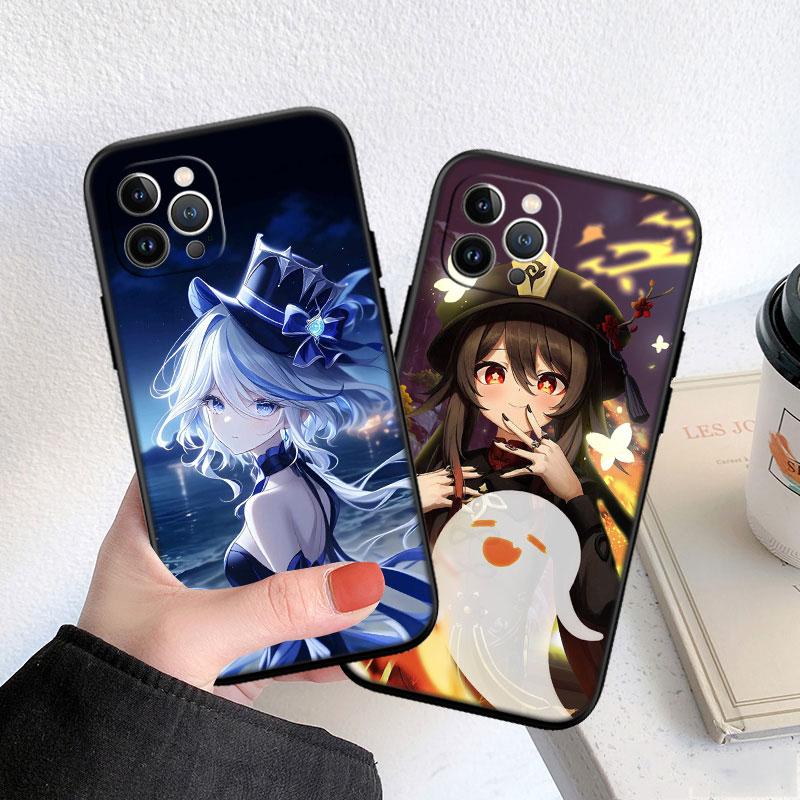 AQ58 Genshin Impact Мягкий чехол для телефона OPPO A40 A60 A80 A15 A16 A16K A12 A17 A17K A54 A54S A53 A53S A55 A56 A57 A98 F23
