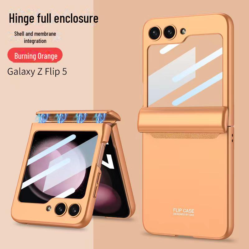 Защитный чехол с магнитным креплением для Samsung Galaxy Z Flip5 Full-Cover