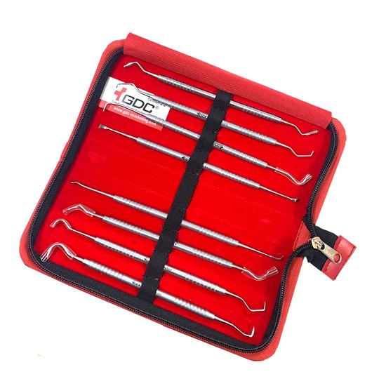 Набор скейлеров GDC для пародонтологии из 8 штук (PSP8)