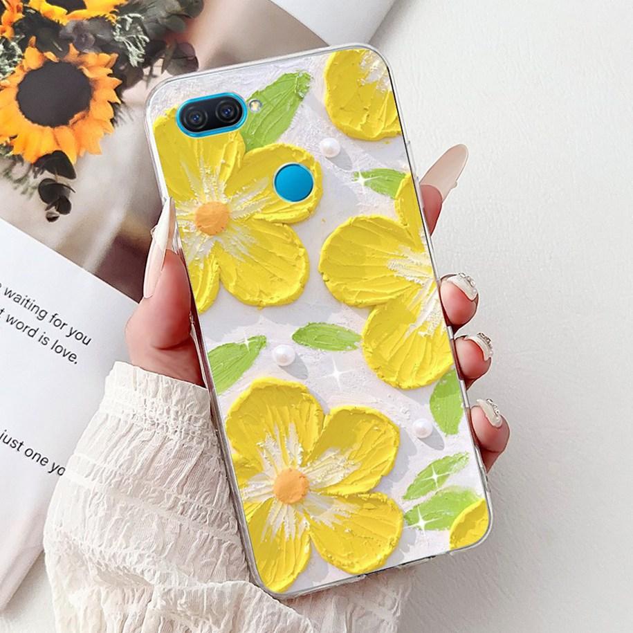 For OPPO A12 A5s AX5s Case New Fashion Butterfly Soft Slim Silicone Phone Back Cover For OPPO A7 AX7 A7N Funda OPPOA5s A 12 Capa
