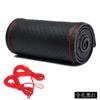 Microfiber Car Steering Wheel Cover Soft Leather Braid On The Steering-Wheel With Needle Thread DIY Car Decoration