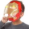 Фестивальная маска с световым эффектом, звучащая пластиковая маска Железного человека, реквизит для дома