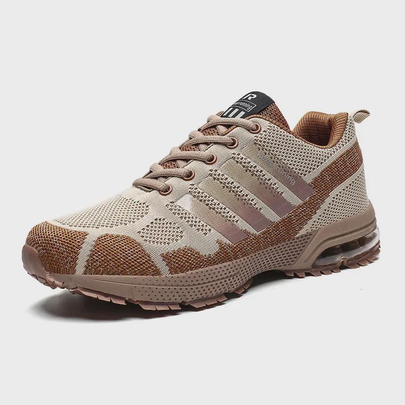 Новые мужские кроссовки Air Cushion Mesh для бега — дышащие, повседневные, большого размера