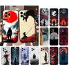 Чехол для телефона для iphone 17 Pro Max 17 Pro Air 16 15 14 13 Pro Max 15 16 Pro 15Plus Японский самурайский меч Аниме