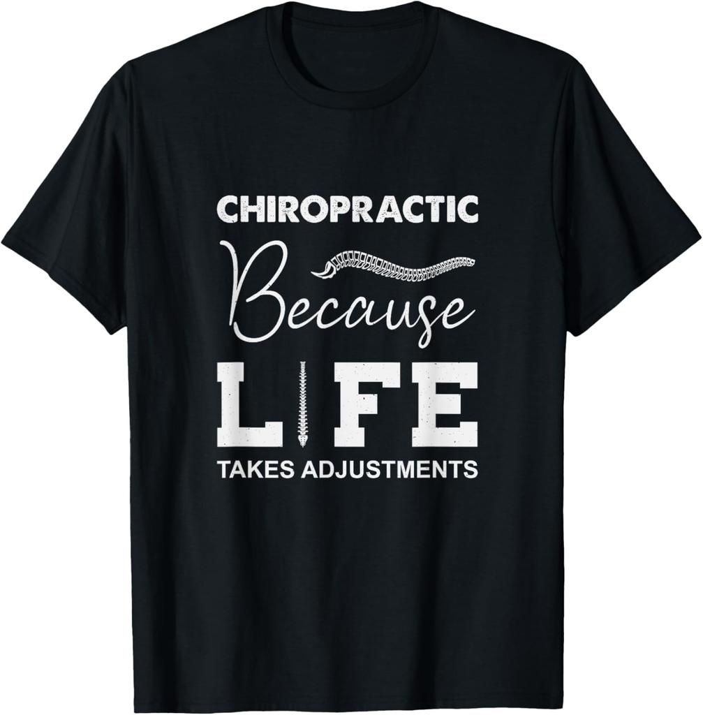 Funny Chiropractic Saying Patriotic Doctor of Chiropractic T-Shirt