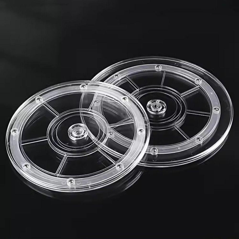 Transparent Rotating Display Stand 360-Degree 360-Degree Rotary Table Acrylic Turntable Furniture