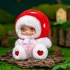 14Cm Mushroom Girl Vinyl Plush Toys Cute Fungi Fairy Stuffed Doll Soft Kawaii Forest Toy For Kids Creative Gifts Bag Pendant