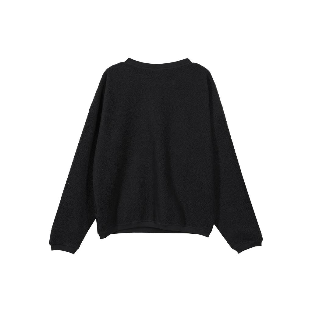 Nike Мужская толстовка с круглым вырезом Club Fleece Winterized Черный FB8379-010