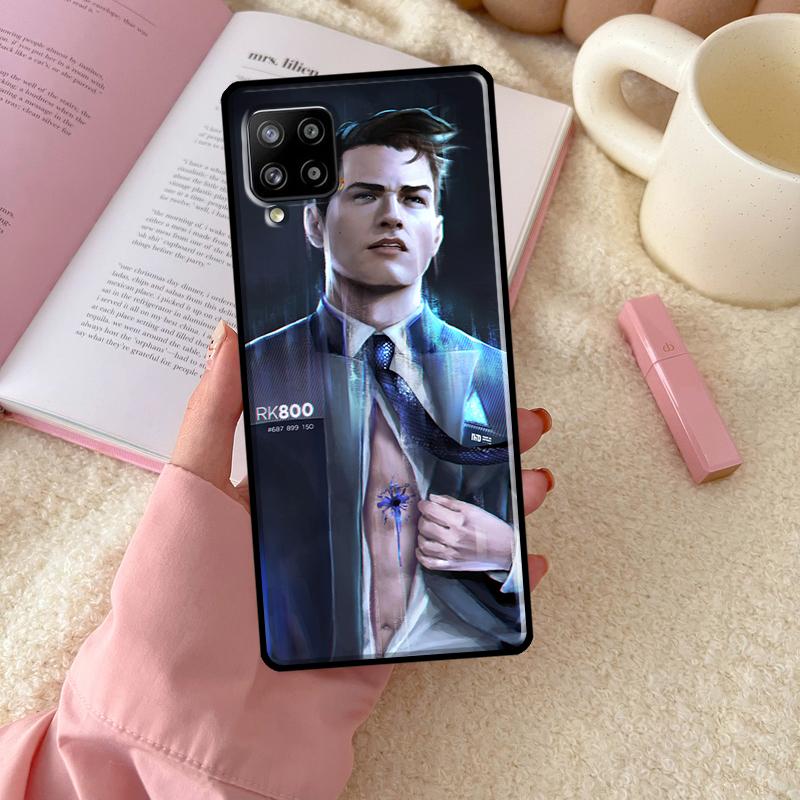 Чехол Detroit Become Human для Samsung Galaxy A54 A34 A14 A52 A32 A12 A13 A33 A53 A15 A16 A26 A36 A56 A06 A35 A55