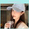 Популярная бейсболка в корейском стиле с эффектом потертости для женщин, отлично подходит для лета и весны