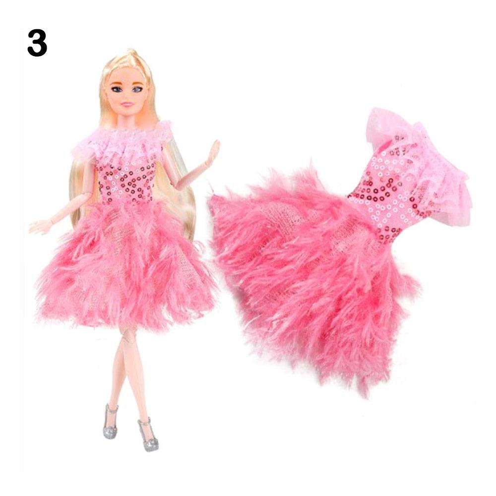 Модные платья для кукол-принцесс, костюм для кукол 30 см / для кукол BJD 1/6 / для кукол 11,5 дюйма, аксессуары для DIY