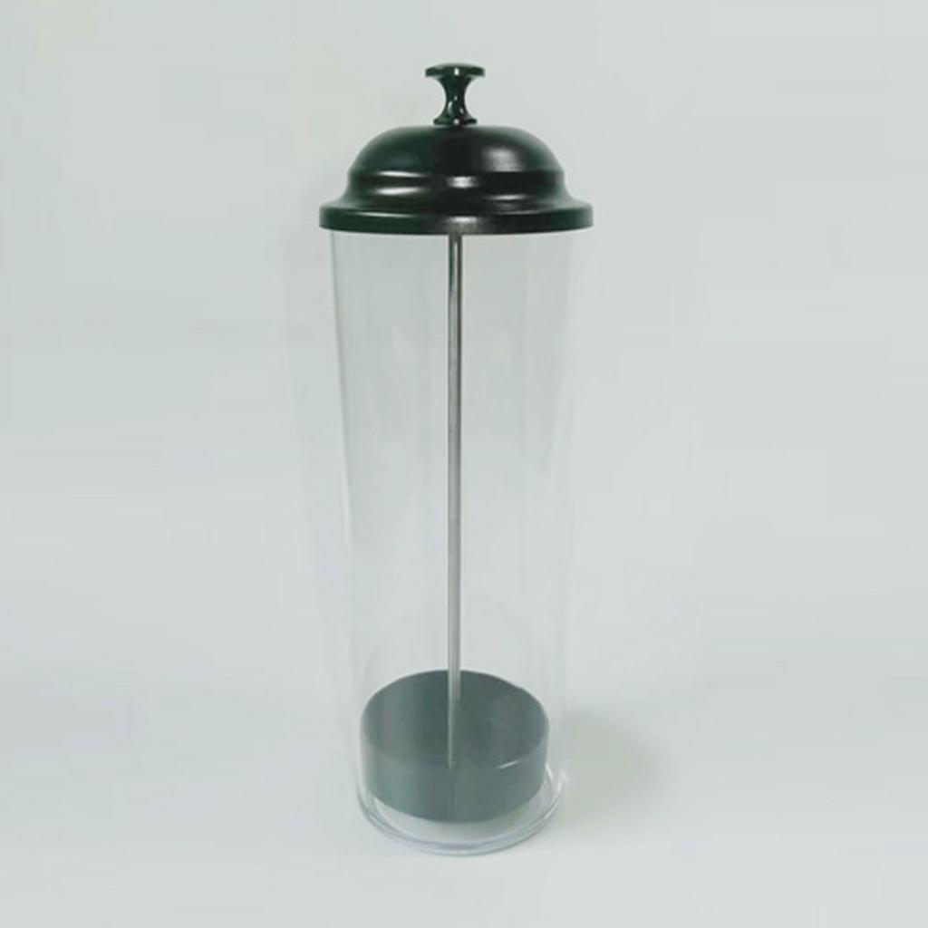 Многоразовый пластиковый диспенсер для соломинок Прозрачный контейнер для питьевых соломинок с крышкой для дома, офиса, кухни