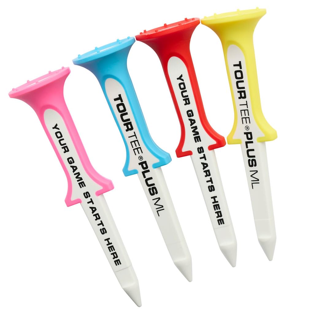Tour Tee PLUS MID LAUNCH Golf Tees (4 tees)