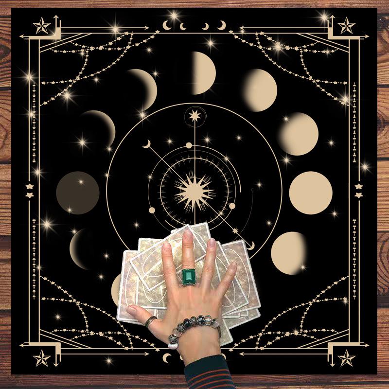 Нескользящая износостойкая скатерть Таро для украшения комнаты