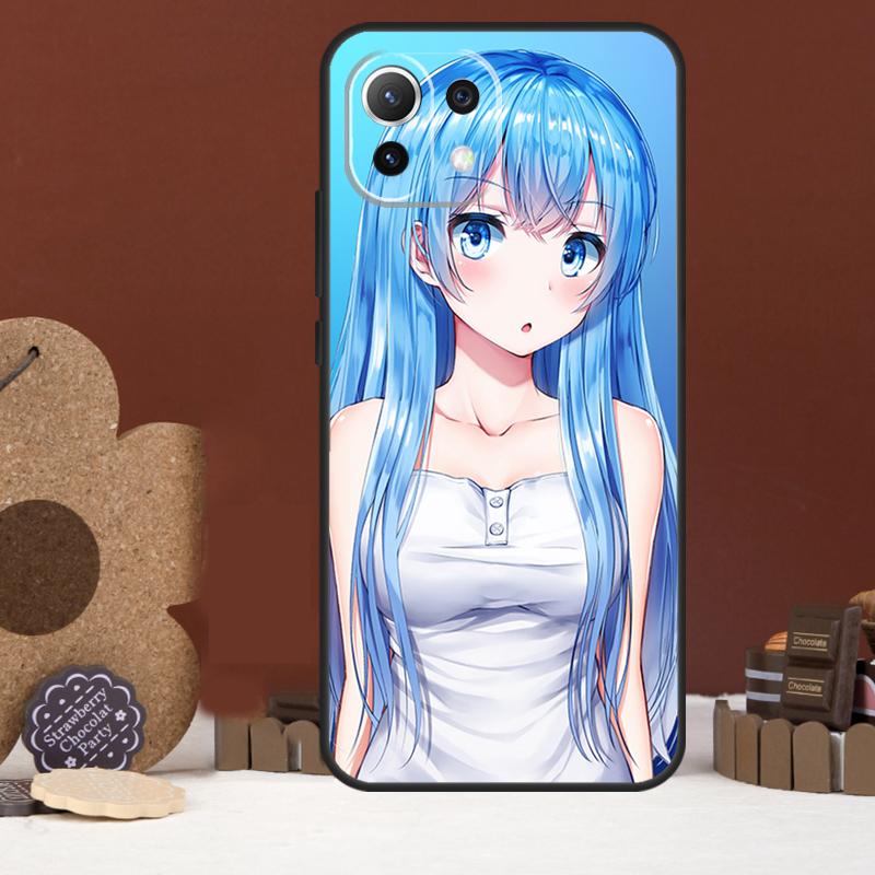 Милый и сексуальный чехол с аниме-девушкой для Xiaomi 15 Ultra 14 15T 13T 14T 17 Pro Max POCO F8 Ultra X7 X5 X6 F5 F6 F7 Pro