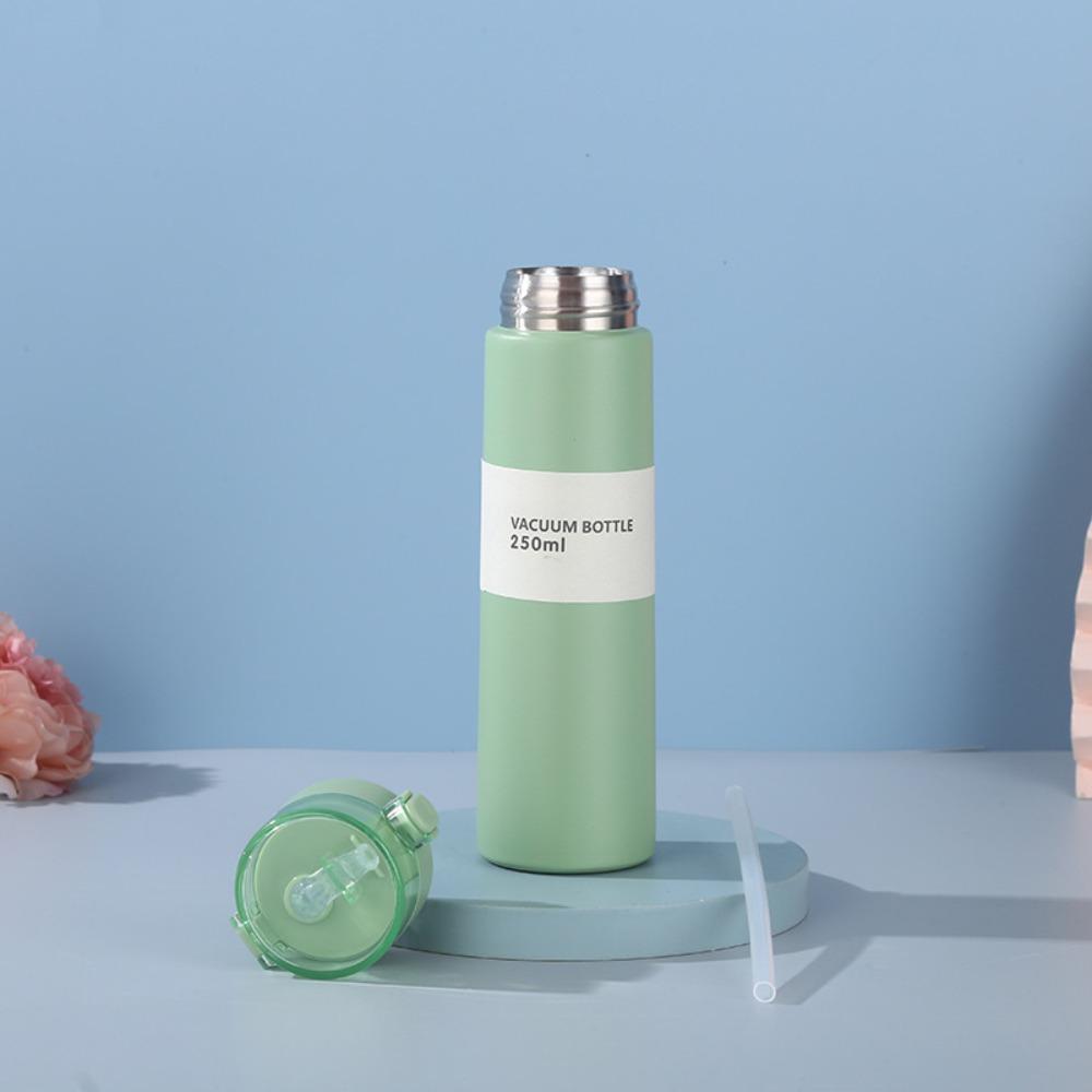 Мини-бутылка для воды 150/250 мл, вакуумная чашка из нержавеющей стали, портативная изолированная бутылка для путешествий