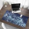 Designerska Podkładka Ochronna Pod Laptopa Morskie Fale W Ruchu 100X50 Cm