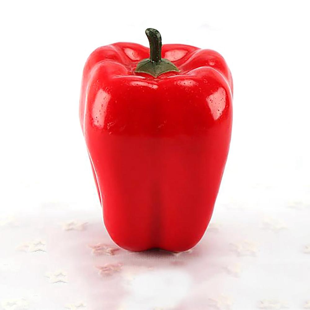 Home Decor Plastic Creative Artificial Pepper Fake Vegetable Photography Props Artificial Fruit
