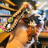 Новый продукт: Брелок-подвеска One Piece, включающий фигурку Зоро, Аса, Луффи, брелок и игрушки-призы из игровых автоматов, Аниме