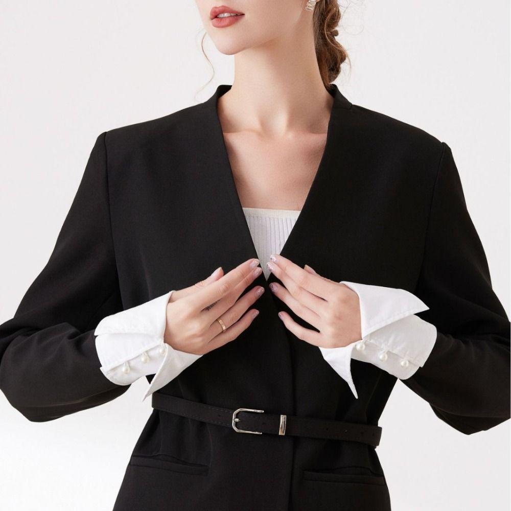 Comfortable False Wrist Cuffs Detachable Paired Wrist Warmer Elegant Fake Hand Sleeves  Winter