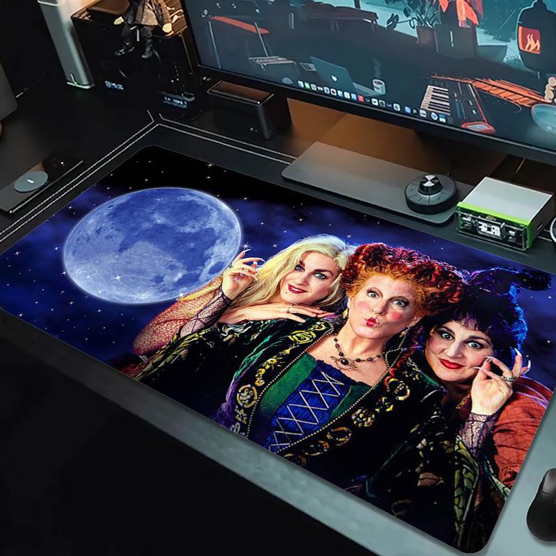 Hocus Witch Color Mouse Pad Large Gaming Table Cushion Non-slip Laptop Tablet Big Mousepad XXL Mat Mini PC Playmat With Lock edge
