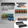 Screwdriver Organizer Hardware Tool Hanger Wall Mount Metal Tool Storage Rack  House Hold