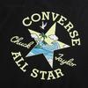 Converse Унисекс Детская футболка с коротким рукавом и принтом звезд