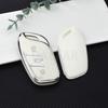 Для Roewe Rx3 Rx5 Rx8 Erx5 I6 I5 Для Mg 4 Mg4 Ev Mg Hs Gt Zs Ev Zx Mg5 Mg6 Чехол-футляр для брелока с 3 кнопками из ТПУ