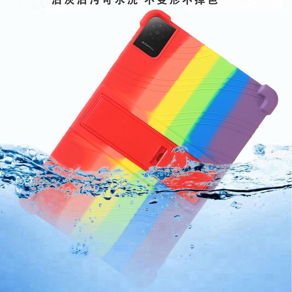 For TCL Tab 10L Gen 4 Tablet Case 10 inches Tablet Case Shell Shockproof Silicone Tablet Cover Lightweight Kids Friendly