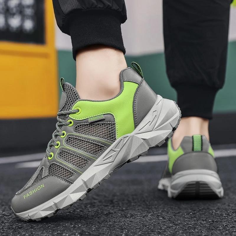 Амортизирующая стелька Мужская Спортивная Обувь Горная Распродажа Баскетбольные Тренды 2025 Тренд Размер 9 Для Ходьбы Распродажа Мужские Повседневные Кроссовки