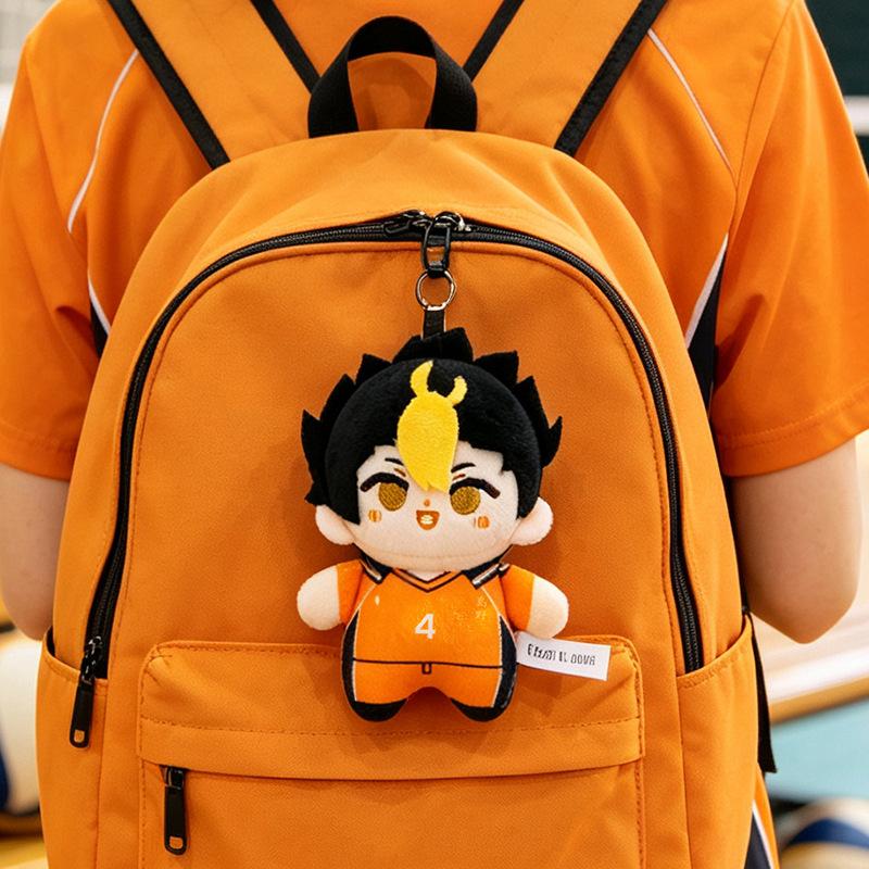 1 шт. 12 см Кавайная Плюшевая Подвеска Игрушка Haikyuu Милые Плюшевые Куклы Хинаты Сёё, Тобио Кагэямы и Даичи Савамуры Креативный Подарок