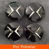 For Polestar Wheel Hub Covers, Wheel Hub Center Caps,  Wheel Emblems Trim Covers, Automotive Accessories