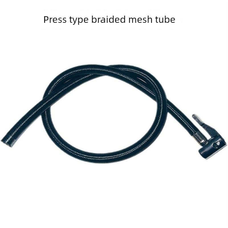 Car Air Pump Hose, Thickened Explosion-Proof Inflator Tube, Electric Air Pump Accessories, Rubber Hose, Gauze Braided Tube