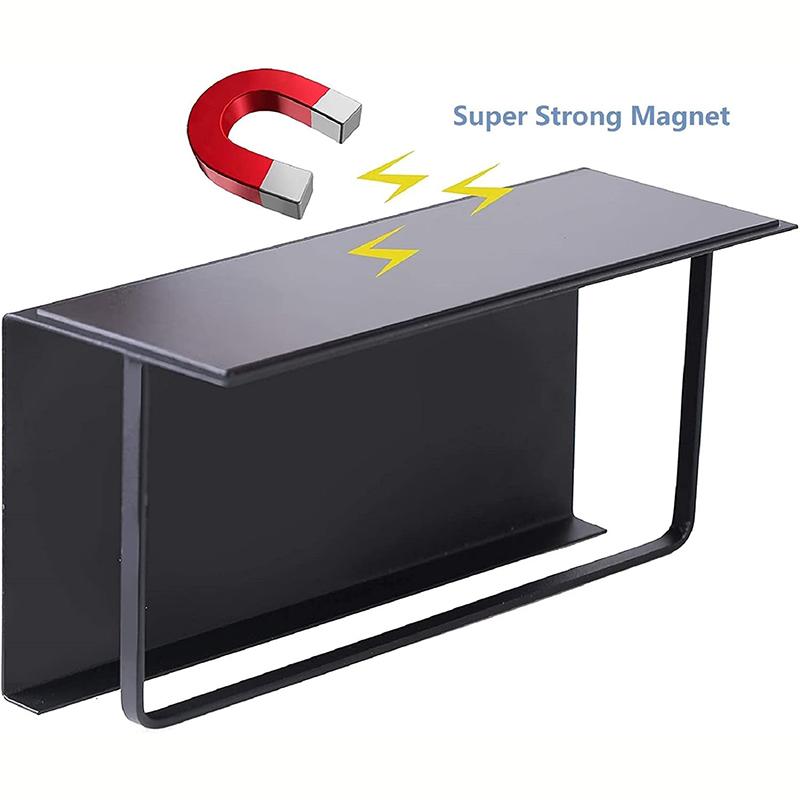 Магнитная полка для специй, органайзер для холодильника, одноуровневая полка для хранения специй на холодильнике, экономит место на кухне