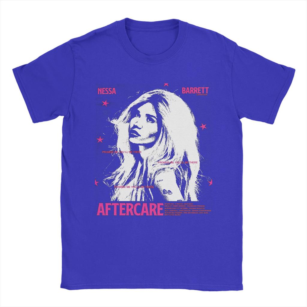Customization Nessa Barrett Aftercare 2025 Tour T Shirt For Unisex 100 Cotton Casual Tshirt Round Neck Short Sleeve Clothes Birt
