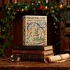 Medieval Cat Advent Calendar 24-Day Countdown Seasonal Advent Calendar Christmas-themed Decoration Kid Room Decor