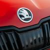 Car Sticker 2025 New 80/90/100mm 3D logo Car Front Bonnet Grill Rear Trunk Emblem Badge Sticker For Skoda Fabia Rapid Superb Oct