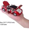 1/32 масштабная игрушечная машинка Tesla Model S, модель из сплава, автомобили с откатным механизмом, игрушки для малышей и детей