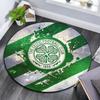 Celtic FC Round Area Rug,Carpet Rug for Living Room Bedroom Sofa Playroom Decor,Non-slip Floor Mat
