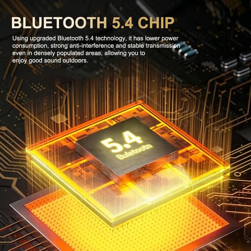 Портативные петличные наушники Bluetooth-наушники Гарнитуры с объемным звуком Наушники с шумоподавлением Hands-free с HD-микрофоном
