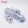 Full Set 2" Straight Trailer Coupler With 2" Hitch Ball 50mm & 2" Channel Capacity 3500lbs Fit For ATV UTV Cargo Buggy Parts