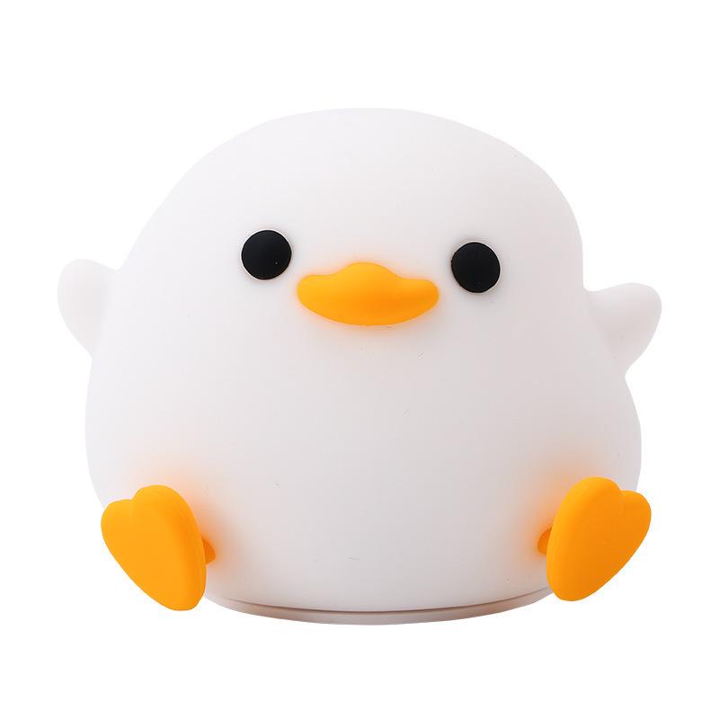 Мягкий силиконовый светодиодный прикроватный ночник: Защита глаз и помощь для сна