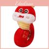 Adorable Plush Snake Wristband Cute Red Snake Doll For Girls Perfect Gift