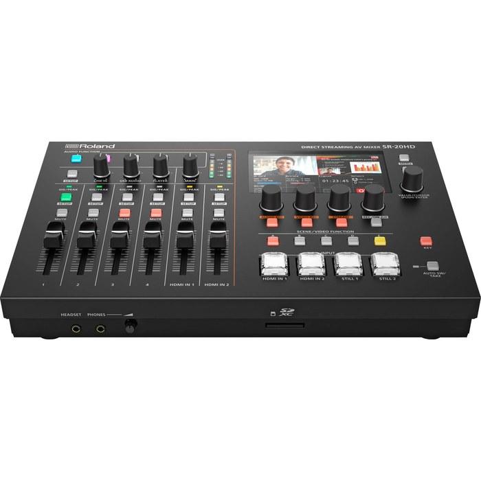 Стриминговый AV-микшер Roland SR-20HD — Прямая трансляция, Автоматическое микширование/переключение