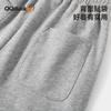 QQ DUCK Children's Clothing Wide-Leg Pants for Girls, Casual Pants for Teenagers, Youth Clothing, Wide-Leg Beige; 130
